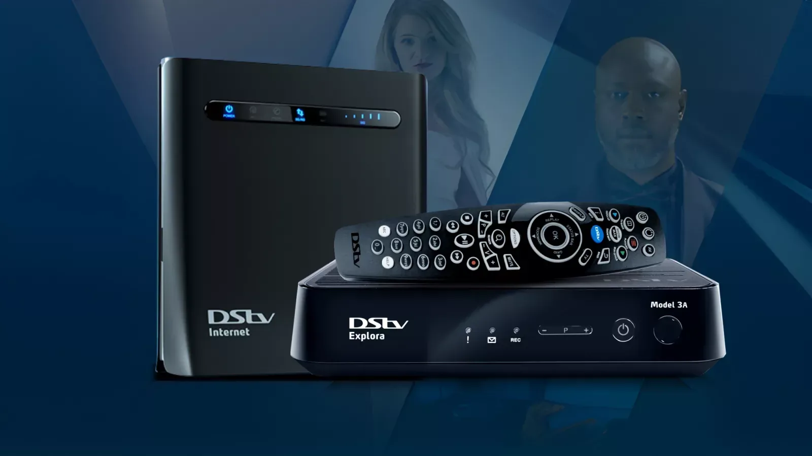 Explora decoder connected to a router during a connectivity check